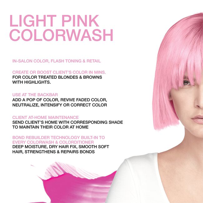 Viral Pastel Light Pink Colorwash