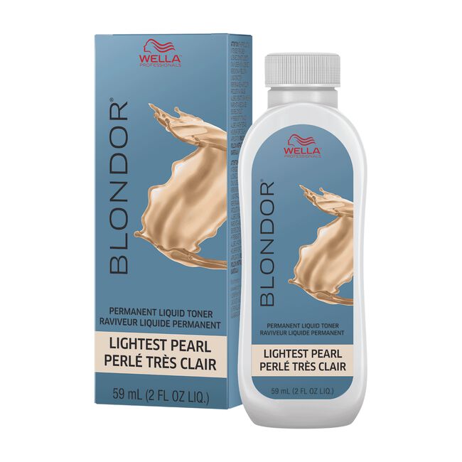 Blondor Permanent Liquid Toner - Lightest Pearl