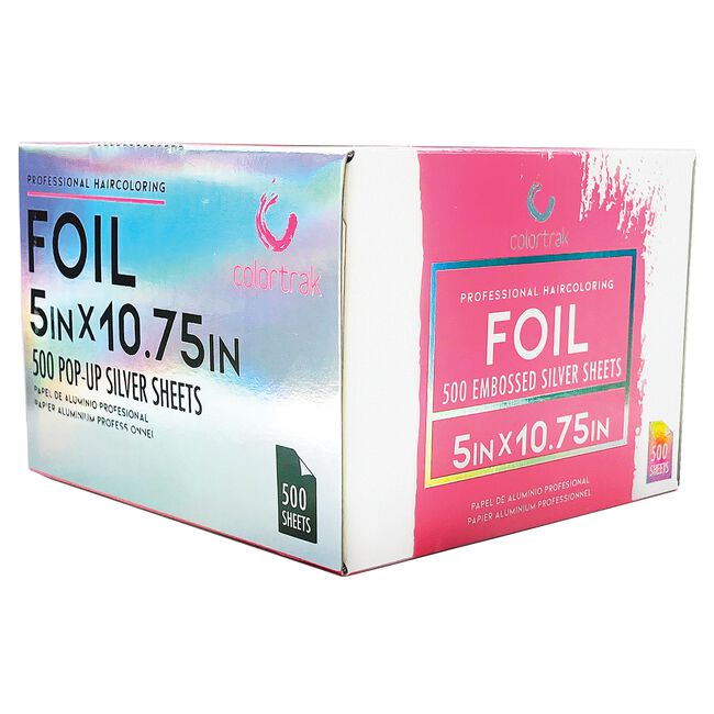 Silver Foil Sheets, 5 inch x 10.75 inch - 500 count