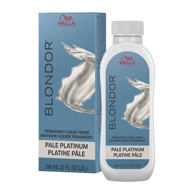 Blondor Permanent Liquid Toner - Pale Platinum