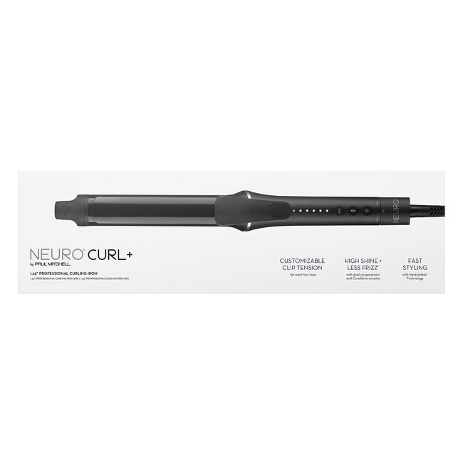 Neuro Curl+ 1.25 Inch Clip Curling Iron