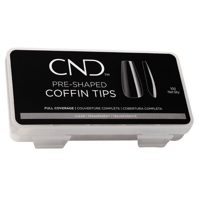 Essentials Pre-Shaped Coffin Tips