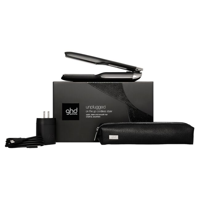 Black Unplugged Styler Cordless Flat Iron