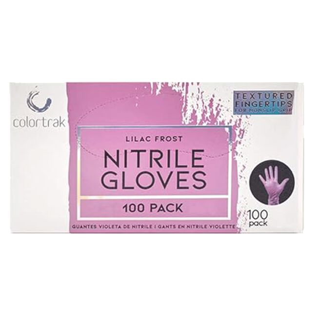 Small Lilac Frost Nitrile Gloves