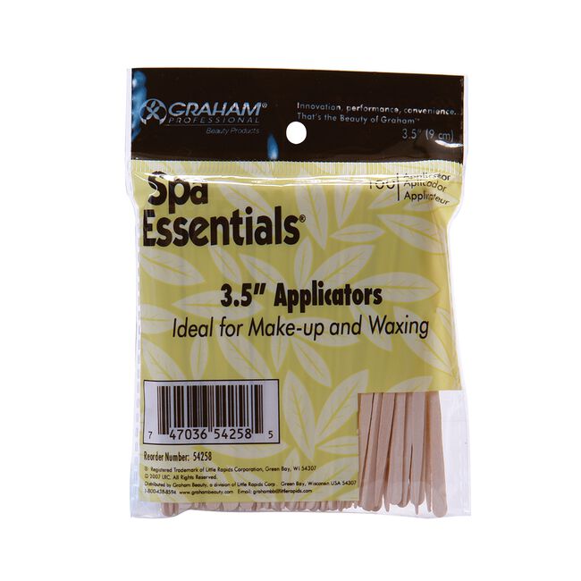 Wood Applicators for Makeup Waxing