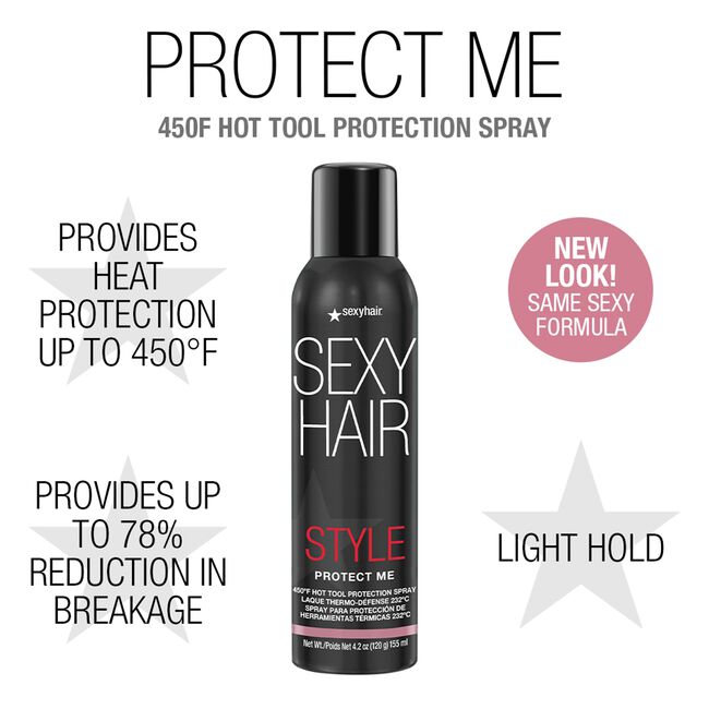 Protect Me 450°F Hot Tool Protection Spray 4.