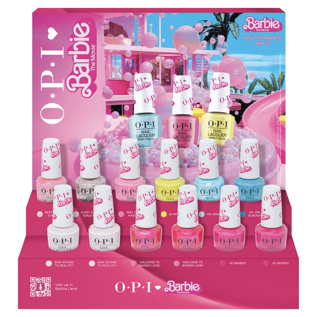 Barbie Nail Lacquer Display