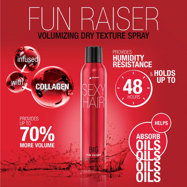 Fun Raiser Volumizing Dry Texture Spray 8.5 oz