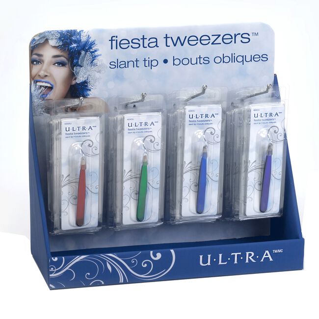 Fiesta Tweezers 24 Piece Display