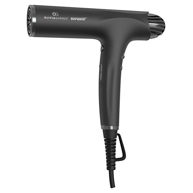 Black SuperHP High Performance Professional Hair Dryer