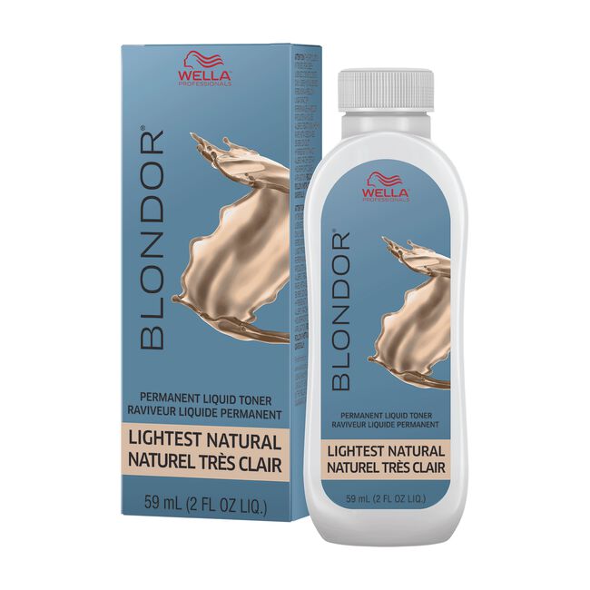 Blondor Permanent Liquid Toner - Lightest Natural