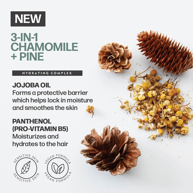 Chamomile & Pine 3-In-1 Shampoo, Conditioner & Body Wash