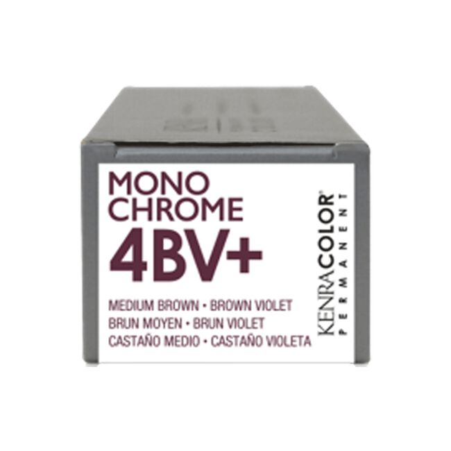 MonoChrome Permanent Color- 4BV+ Medium Brown Brown Violet