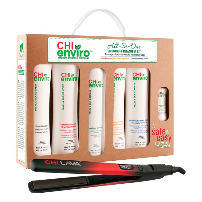 CHI Enviro All-In-One Smooth, Lava Ceramic Hair Styling Iron