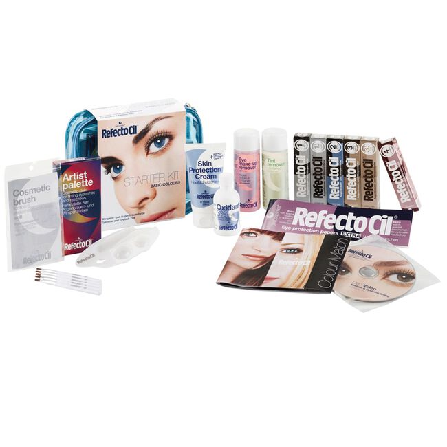 RefectoCil Professional Eyelash/Brow Tint Starter Kit