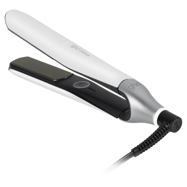 White Chronos Styler 1 Inch Flat Iron