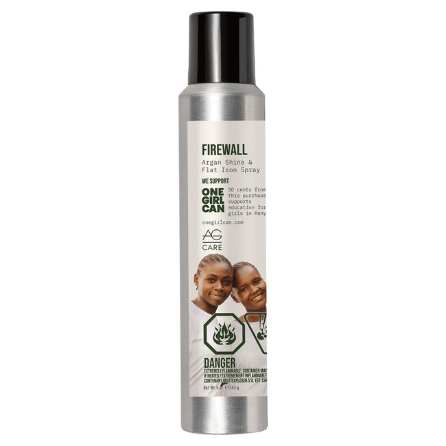 One Girl Can Firewall Argan Shine & Flat Iron Spray